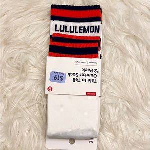 NWT Lululemon Socks